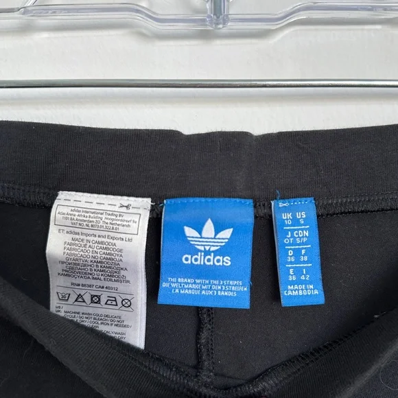 ADIDAS Classic 3 Stripe Women’s Leggings in Black | Size Small - Picture 5 of 7